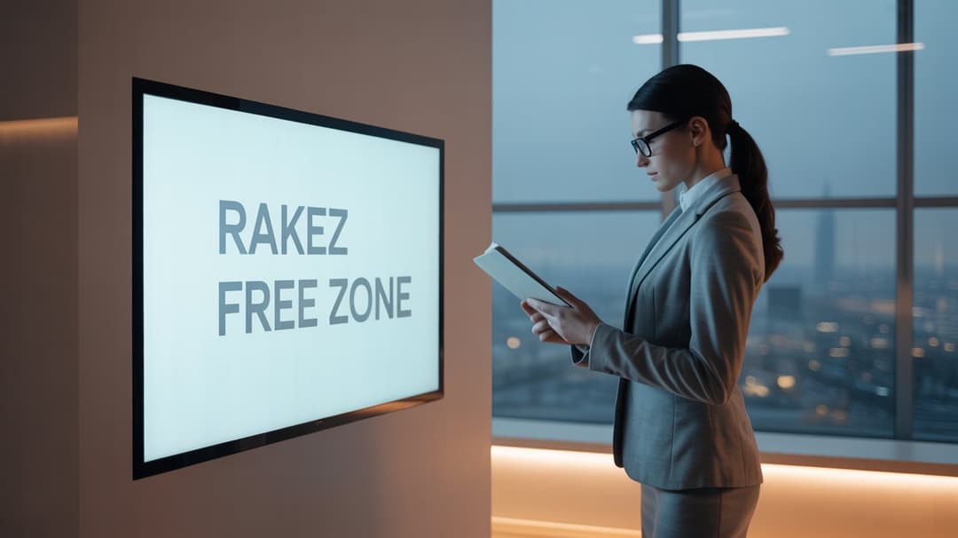 how to get a license in rakez freezone