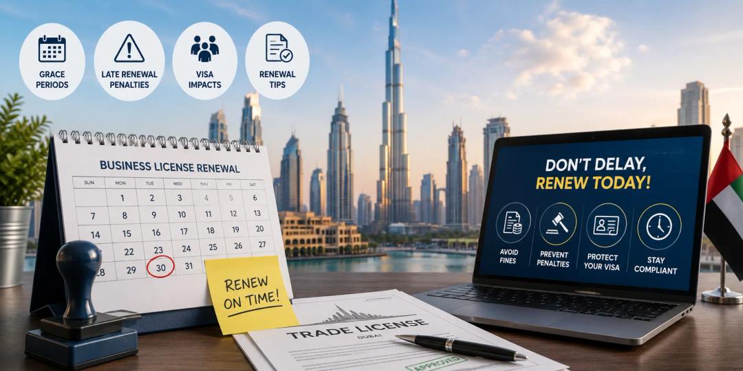 What Happens If I Don't Renew My Business License on Time in Dubai?